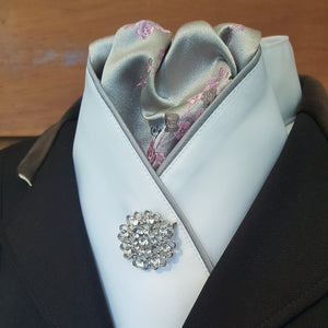 Grey, Pink and White Crossover Stock