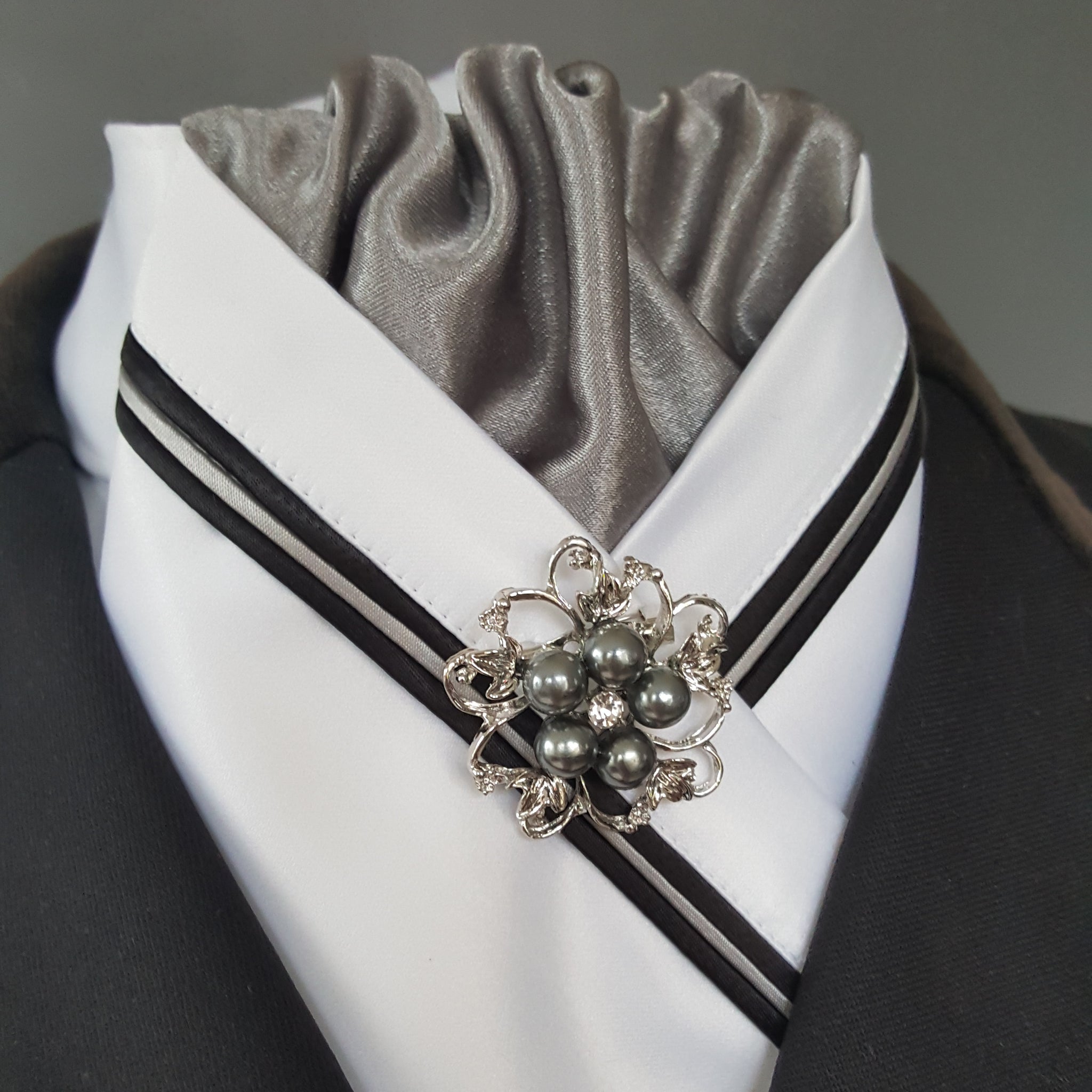 White, Charcoal and Black Crossover Stock