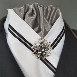 White, Charcoal and Black Crossover Stock