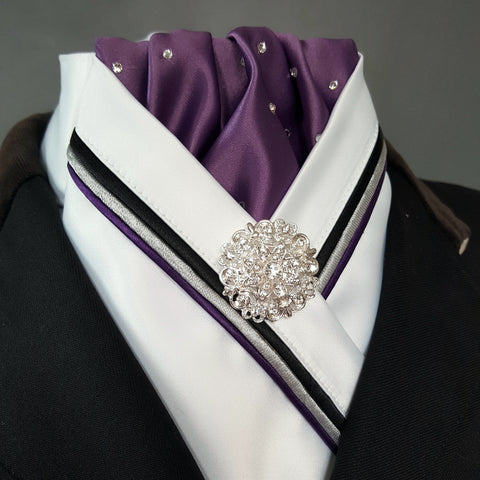 Mauve and White Crossover Stock