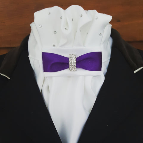 Euro Stock in White and Purple