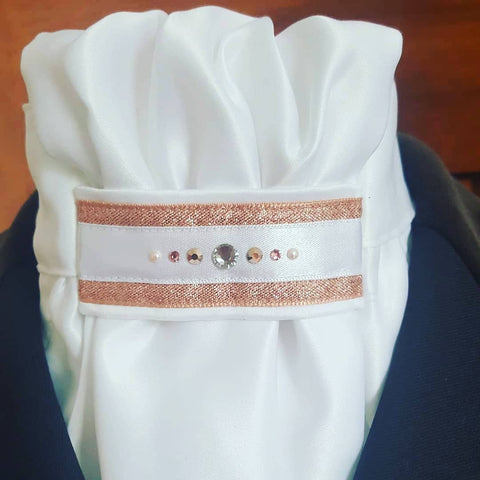 White and Rose Gold Euro Stock