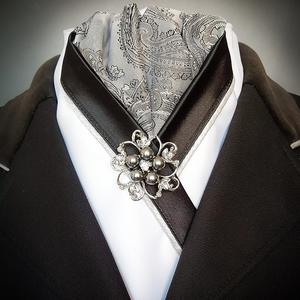 Crossover Stock with Grey & Black Paisley